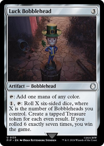 Luck Bobblehead, Universes Beyond: Fallout