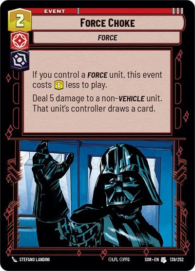 Force Choke, Spark of Rebellion