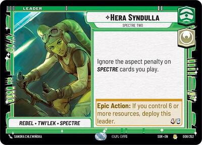 Hera Syndulla - Spectre Two, Spark of Rebellion