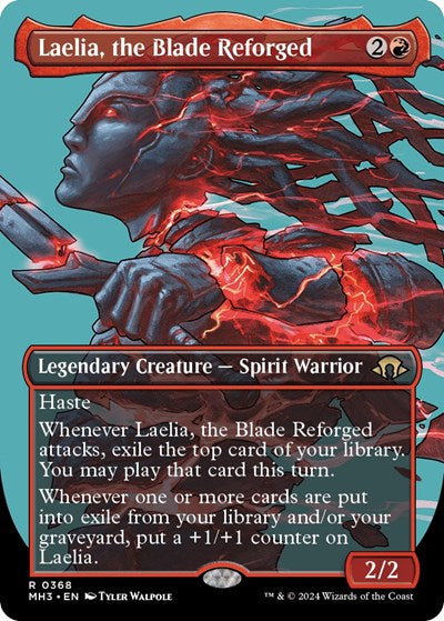 Laelia, the Blade Reforged (Borderless), Modern Horizons 3