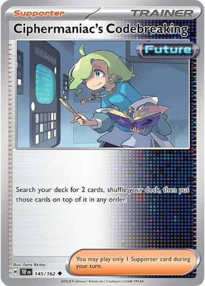 Ciphermaniac's Codebreaking, SV05: Temporal Forces