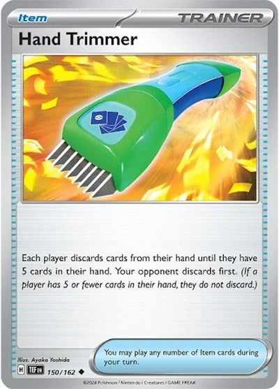 Hand Trimmer, SV05: Temporal Forces
