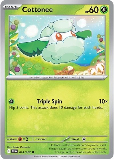Cottonee, SV05: Temporal Forces