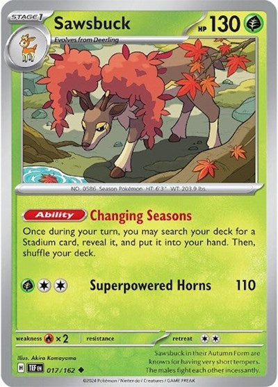Sawsbuck, SV05: Temporal Forces