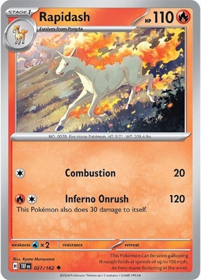 Rapidash, SV05: Temporal Forces