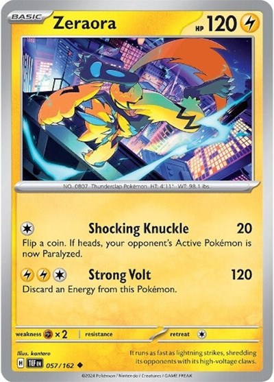 Zeraora, SV05: Temporal Forces