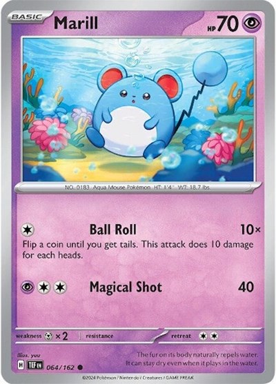 Marill, SV05: Temporal Forces
