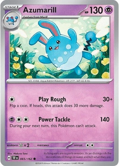 Azumarill, SV05: Temporal Forces