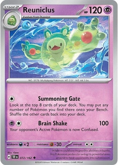Reuniclus, SV05: Temporal Forces