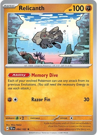 Relicanth, SV05: Temporal Forces