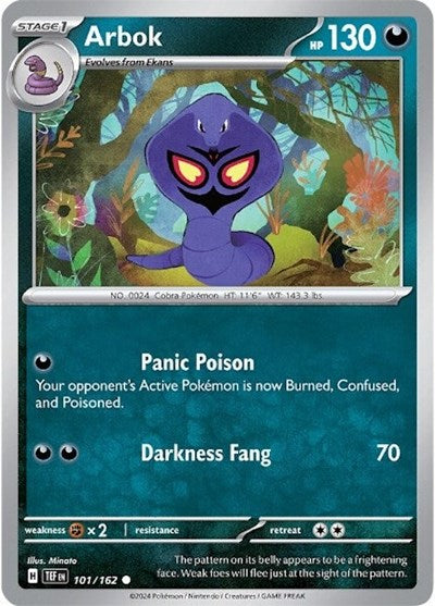 Arbok, SV05: Temporal Forces