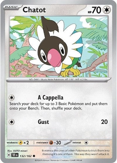 Chatot, SV05: Temporal Forces