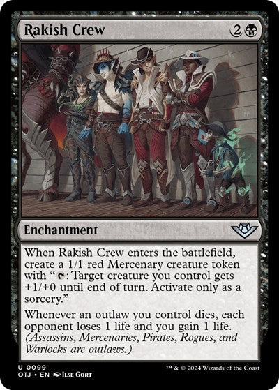 Rakish Crew, Outlaws of Thunder Junction