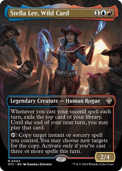 Stella Lee, Wild Card (Borderless), Commander: Outlaws of Thunder Junction