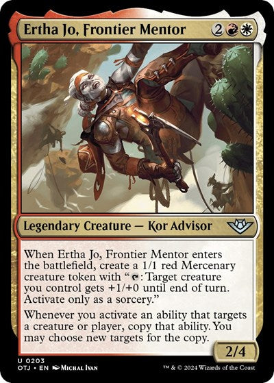 Ertha Jo, Frontier Mentor, Outlaws of Thunder Junction