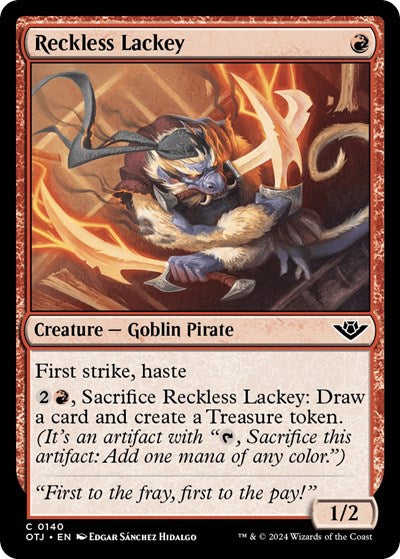 Reckless Lackey, Outlaws of Thunder Junction