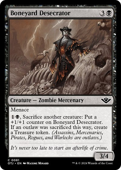 Boneyard Desecrator, Outlaws of Thunder Junction