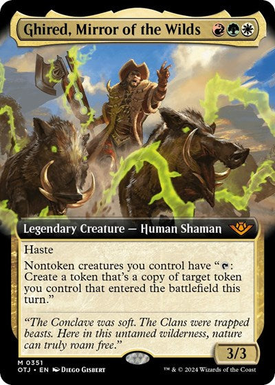 Ghired, Mirror of the Wilds (Extended Art), Outlaws of Thunder Junction