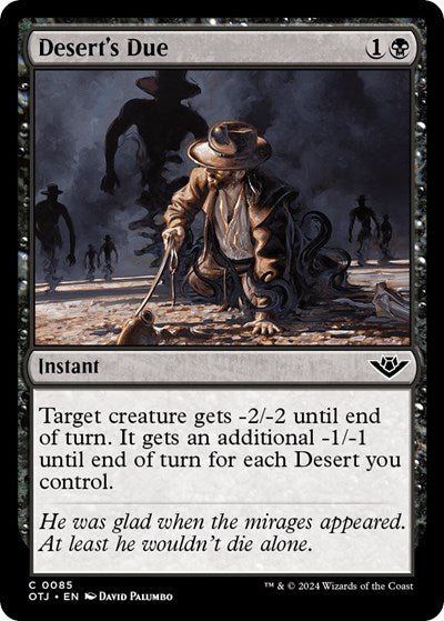 Desert's Due, Outlaws of Thunder Junction