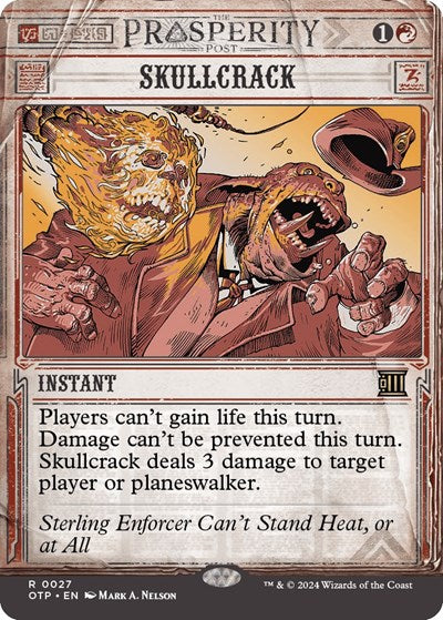 Skullcrack, Outlaws of Thunder Junction: Breaking News