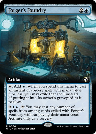 Forger's Foundry (Extended Art), Commander: Outlaws of Thunder Junction