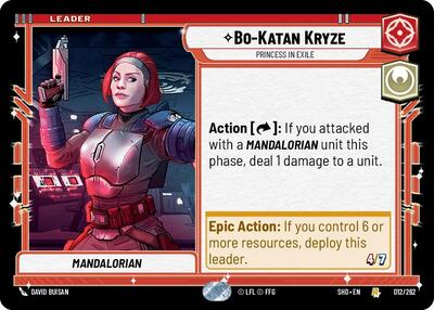 Bo-Katan Kryze - Princess in Exile, Shadows of the Galaxy