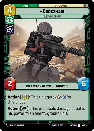 Crosshair - Following Orders, Shadows of the Galaxy