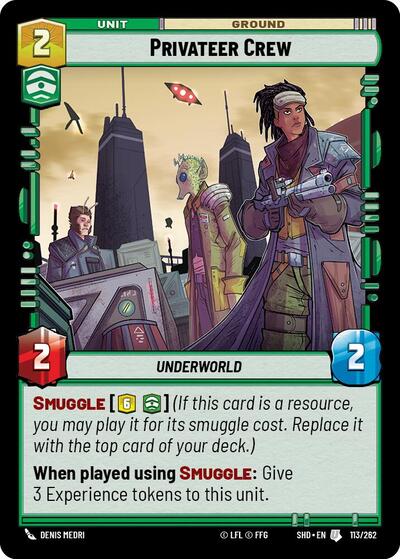 Privateer Crew, Shadows of the Galaxy