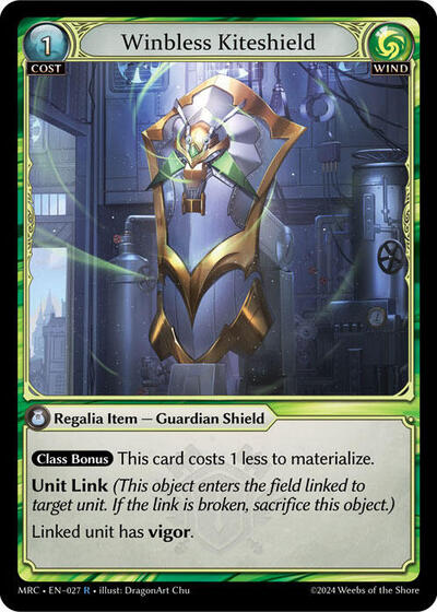 Winbless Kiteshield, Mercurial Heart