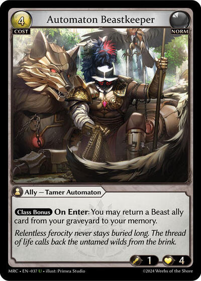 Automaton Beastkeeper, Mercurial Heart