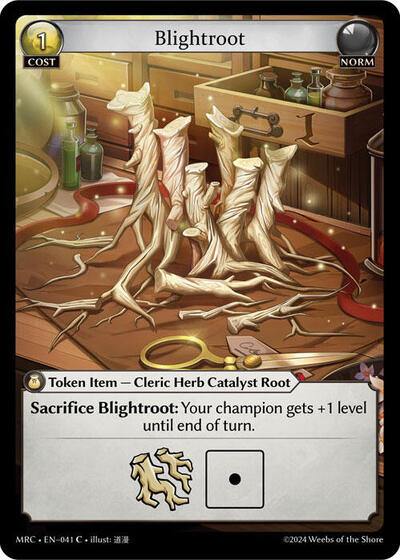 Blightroot, Mercurial Heart