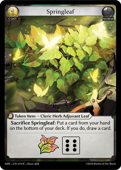Springleaf, Mercurial Heart