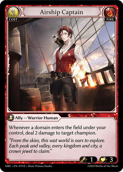 Airship Captain, Mercurial Heart