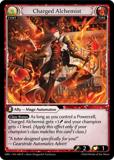 Charged Alchemist, Mercurial Heart