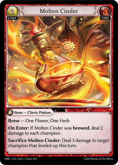 Molten Cinder, Mercurial Heart