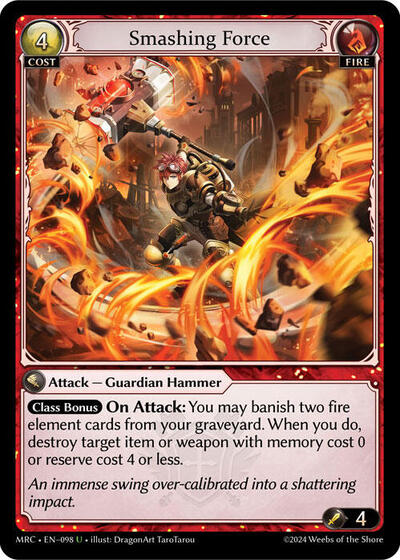 Smashing Force, Mercurial Heart