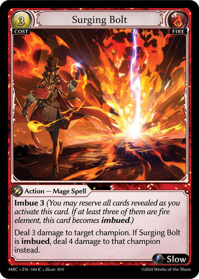Surging Bolt, Mercurial Heart