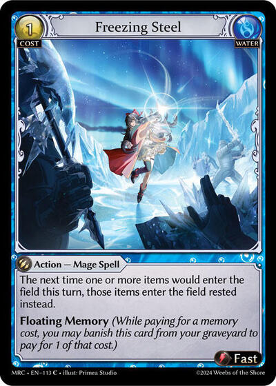 Freezing Steel, Mercurial Heart