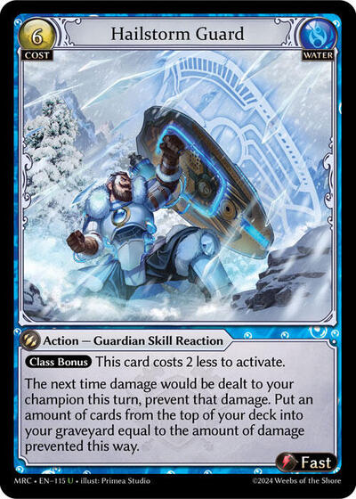 Hailstorm Guard, Mercurial Heart