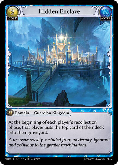 Hidden Enclave, Mercurial Heart