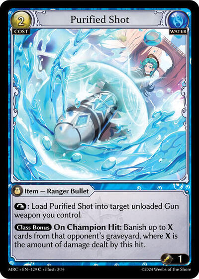 Purified Shot, Mercurial Heart