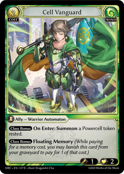 Cell Vanguard, Mercurial Heart