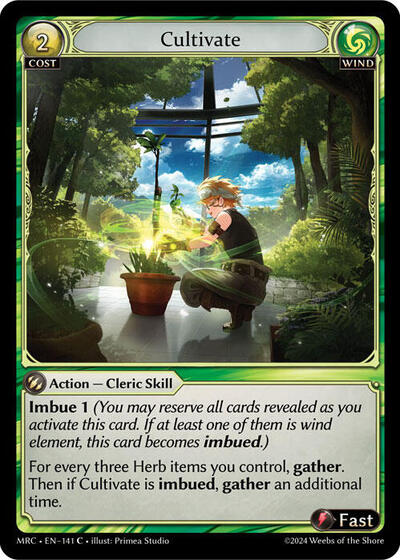 Cultivate, Mercurial Heart