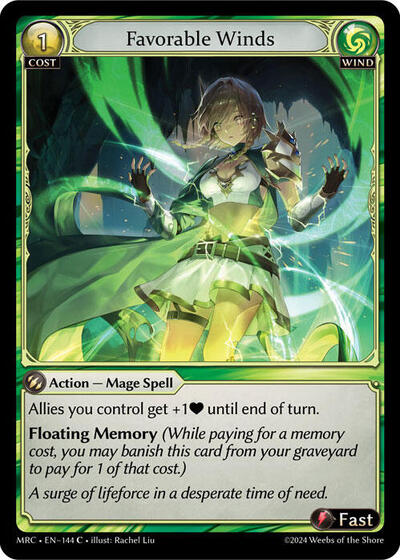 Favorable Winds, Mercurial Heart