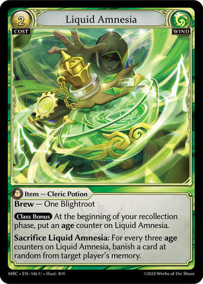 Liquid Amnesia, Mercurial Heart