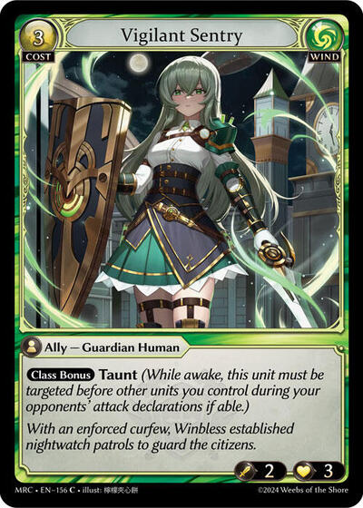 Vigilant Sentry, Mercurial Heart