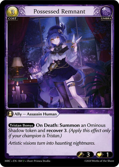 Possessed Remnant, Mercurial Heart