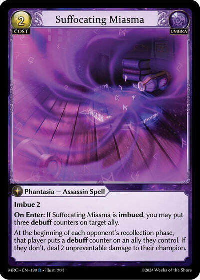 Suffocating Miasma, Mercurial Heart