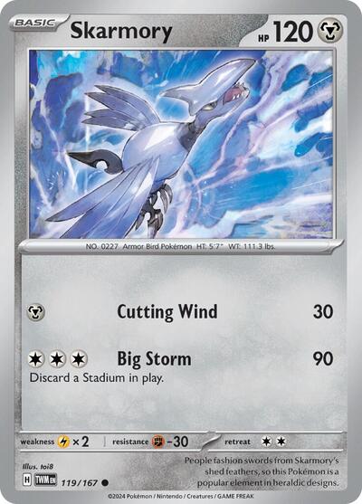 Skarmory, SV06: Twilight Masquerade