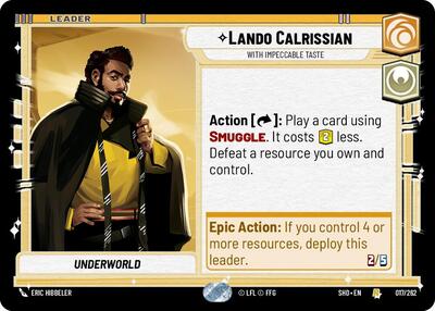 Lando Calrissian - With Impeccable Taste, Shadows of the Galaxy